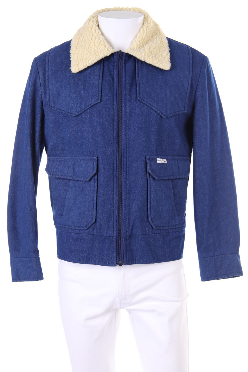 Three M Jeans - Jacke mit Teddy-Futter - 52