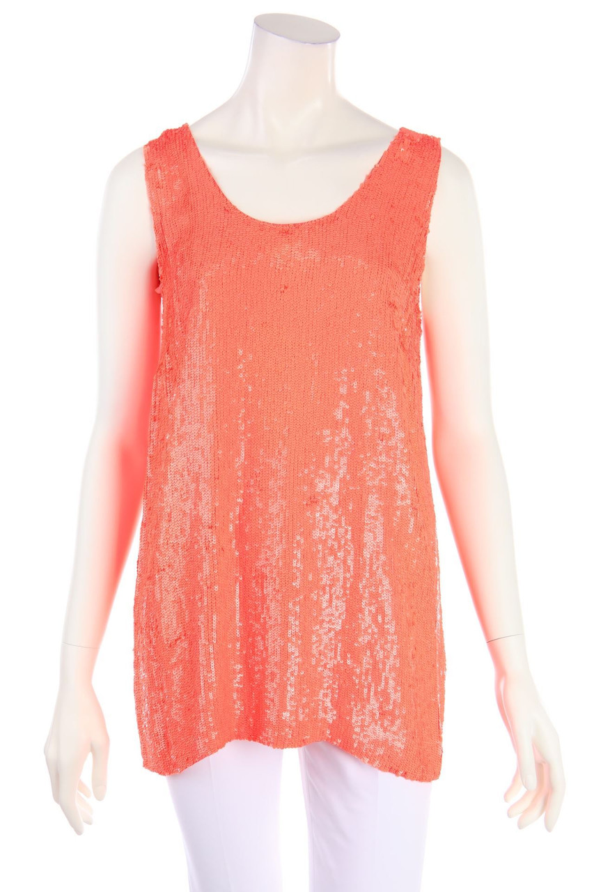 PAROSH - Top mit Pailletten - XS