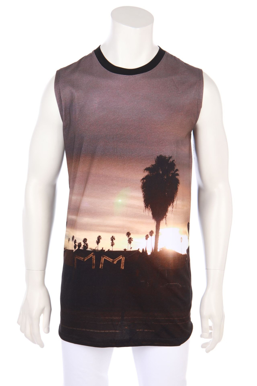 MM6 Maison Margiela - Sport-Shirt mit Print - S