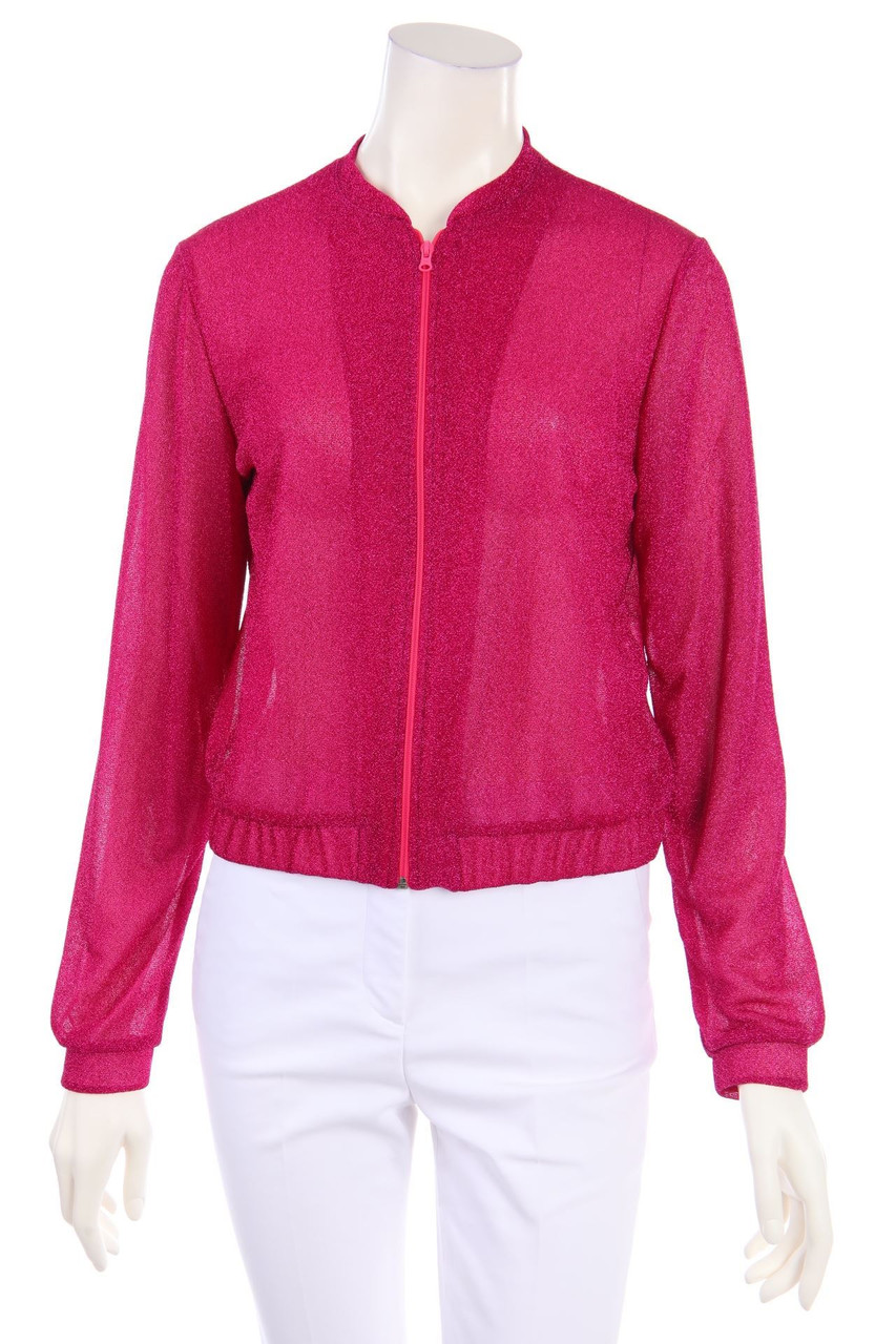 I LOVE POP - Glitzer-Blouson-Jacke - M