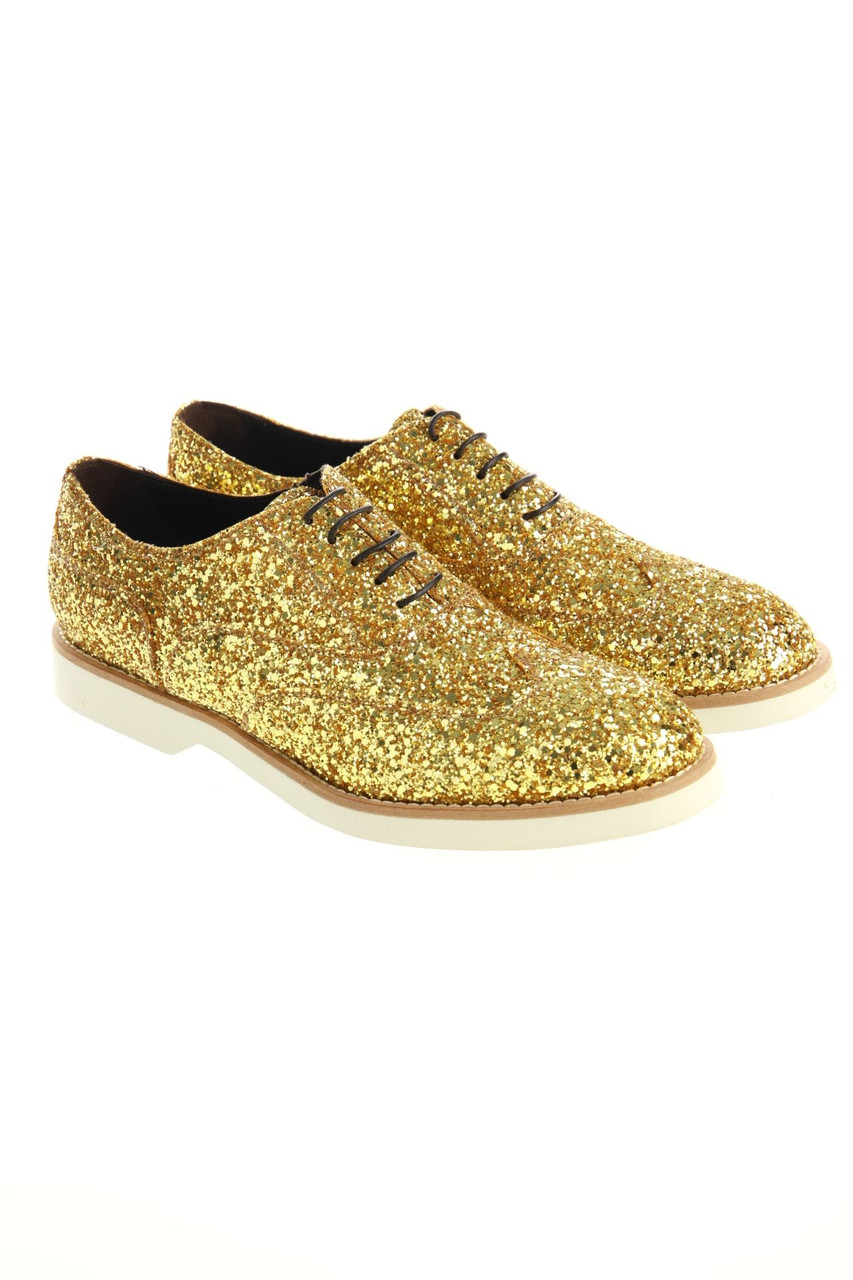 DOUCAL´S - Glitter-lace-up shoes