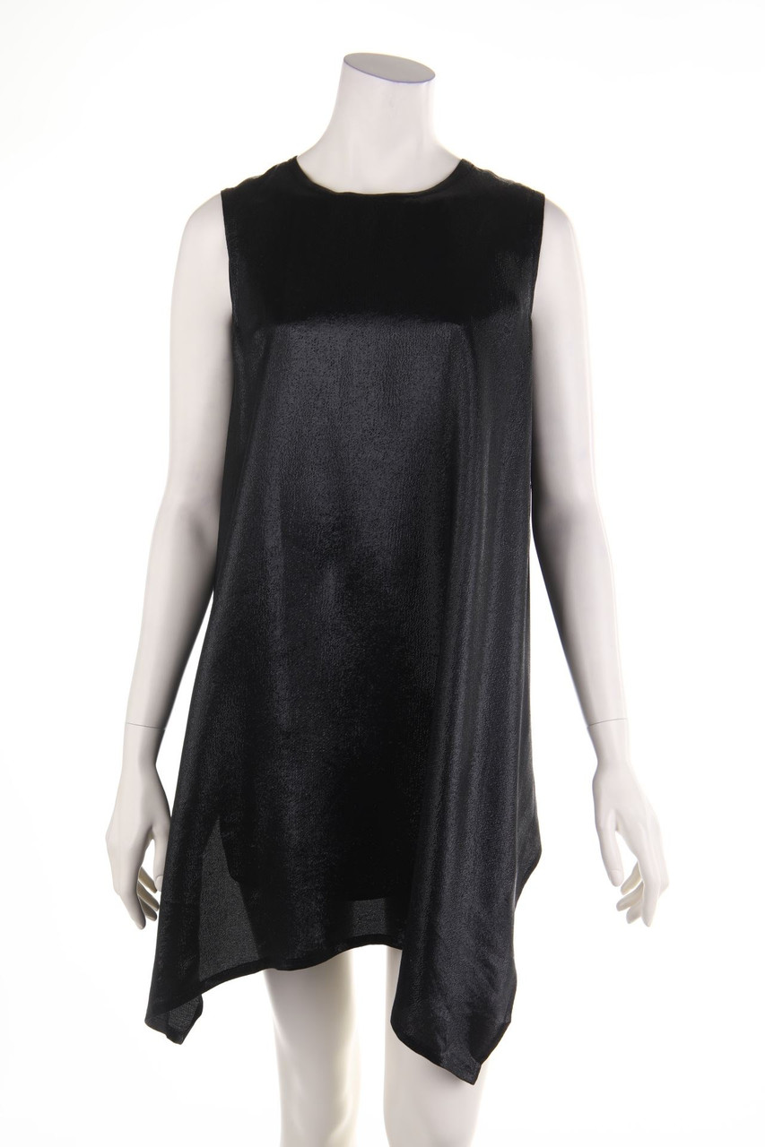 MARIOS - Oversize-Kleid aus Baumwolle mit Metallic-Effekt - S